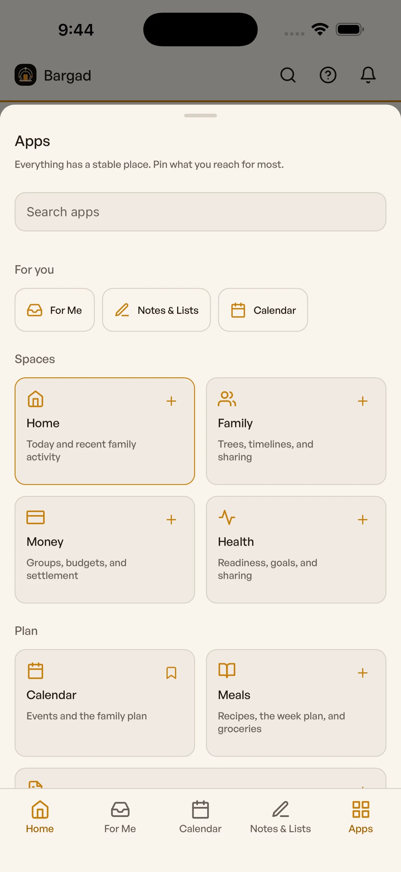 Phone app preview